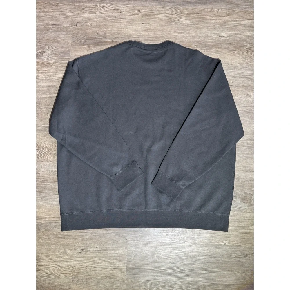 Polo Ralph Lauren Big Pony Genuine Leather Logo Crewneck Sweatshirt 3XB NWT